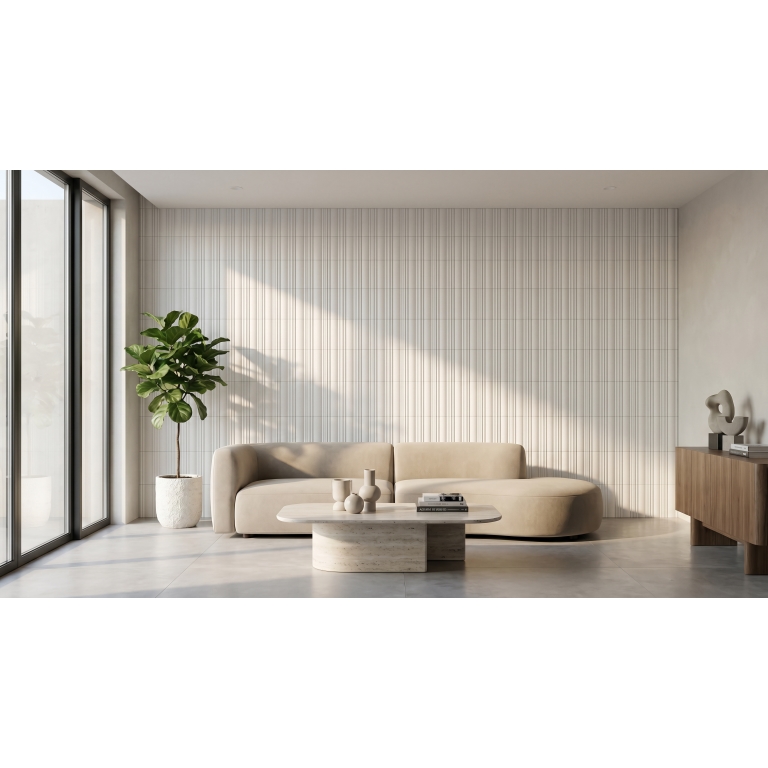 LUMA - 4X15, WHITE, MATTE
